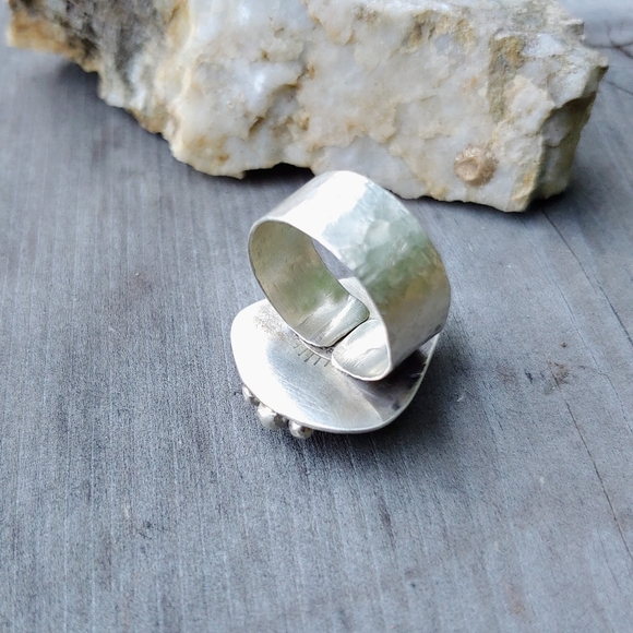 Larsonite Jasper & Sterling Silver Ring - Issabeau Jewelry - Picture 8 of 11